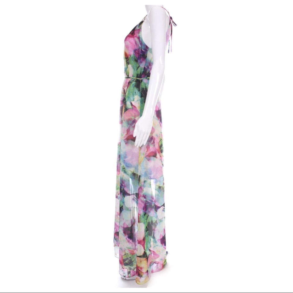 MAGGY LONDON Floral Maxi Dress Size 2 - Picture 5 of 8